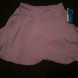 Violet Color Sporty Tennis Skirt